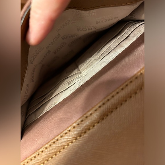 Michael Kors Jet Set Nylon & Leather Dusty Rose - Picture 10 of 11